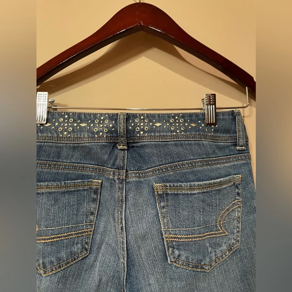 AMERICAN EAGLE - Y2K STUDDED JEANS - Size ) - Picture 3 of 11
